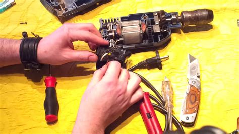 Reparieren eines geschnittenen Elektrowerkzeugs